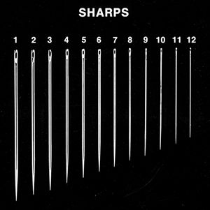 Regular Sharp Hand Sewing Needles - 11