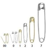 Wholesale Silver Safety Pins - 3/4 Small Safety Pins - Pack of 1000 Pieces  - CB Flowers & Crafts